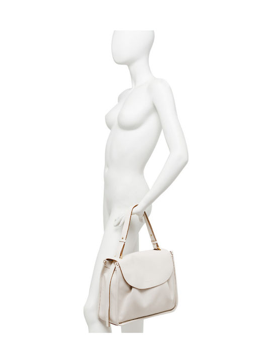 Gianni Chiarini Louise Leather Bag Bs10171 Ecru Bs10171v/Marble