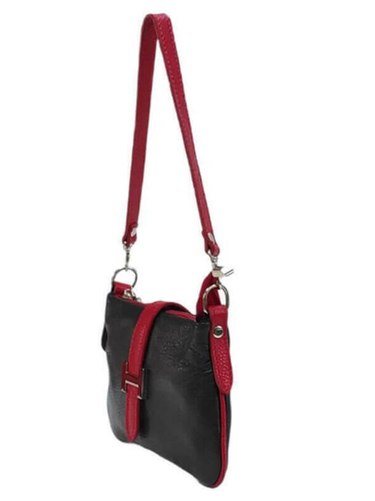 Damentasche Crossbody Echtes Leder Hochwertige Qualität Schwarz