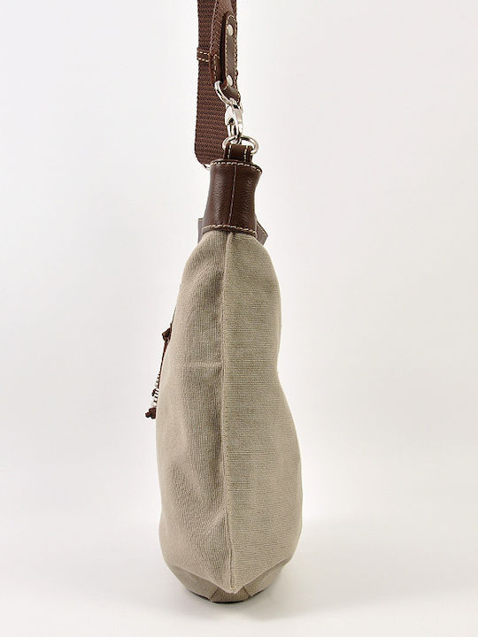 Horse Power 1840 Schultertasche Chiaßi Beige