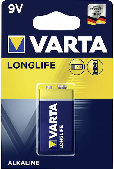 Varta LongLife Алкална Батерия 9V 1бр