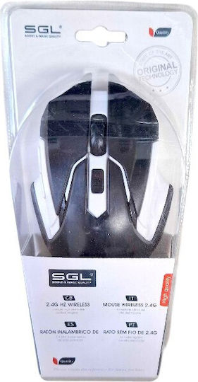 SGL K015 Ασύρματο Ποντίκι Μαύρο
