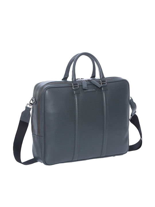 P10kmc02 06h Mandarina Duck Times Briefcase Lead Gray