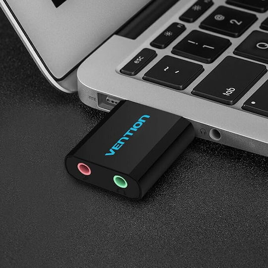 Vention Vab-s17-b External USB Sound Card