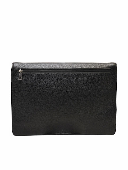 Leather 100 Δερματινη Τσαντα Κωδικος 05-bag-1017-281 Black