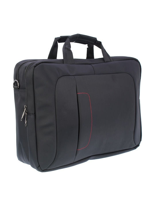Professional Shoulder Handbag Annie Leather 43*31*11 Black Fabric Tsa.101.02.01.134 2726