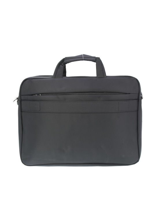 Professional Shoulder Handbag Annie Leather 43*31*11 Black Fabric Tsa.101.02.01.134 2726