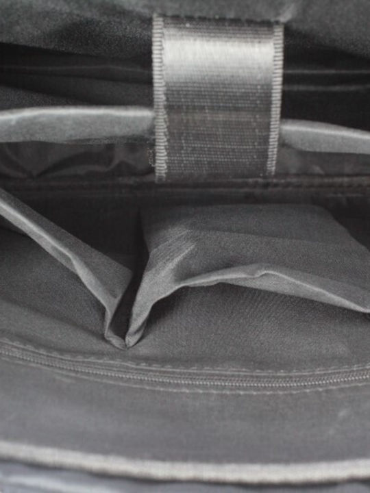 Professional Hand Shoulder Bag Annie Leather 40*30*9 Black Fabric Tsa.101.02.01.130 900-5