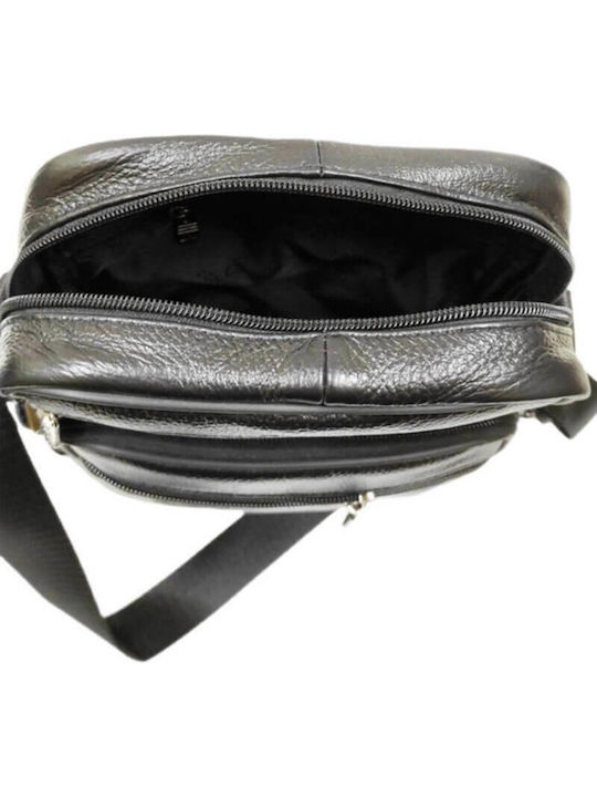 Men's Crossbody Bag Genuine Leather Excellent Quality Black