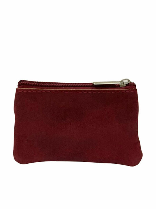 Key Holder Genuine Leather Of Exceptional Quality Greek Made Red
