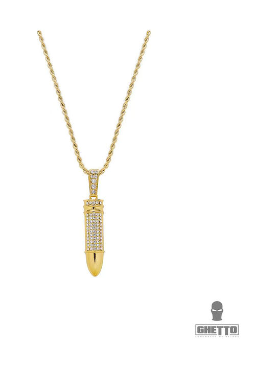 Ghetto Halskette mit Diamant