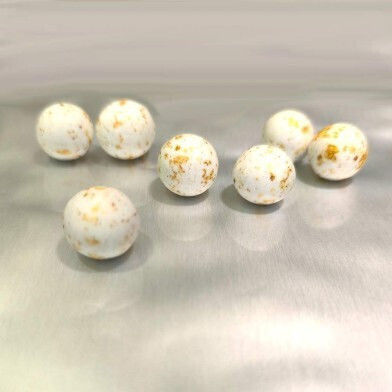 Weißgoldene XL Crunchy Dragees Schokoladen & Nusskerne 1,8cm 1kg