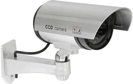 Foxmag24 Fake Surveillance Camera Outdoor Use Red Led Indicator Light