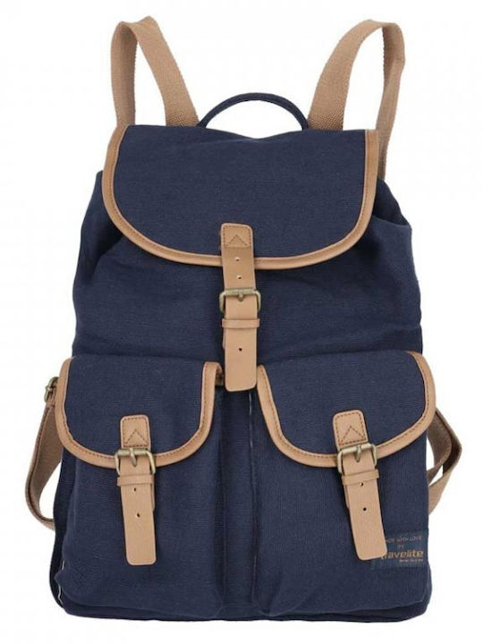 Business Backpack Hempline Μπλε Travelite 584-20 Business Backpack Hempline Μπλε Travelite 584-20