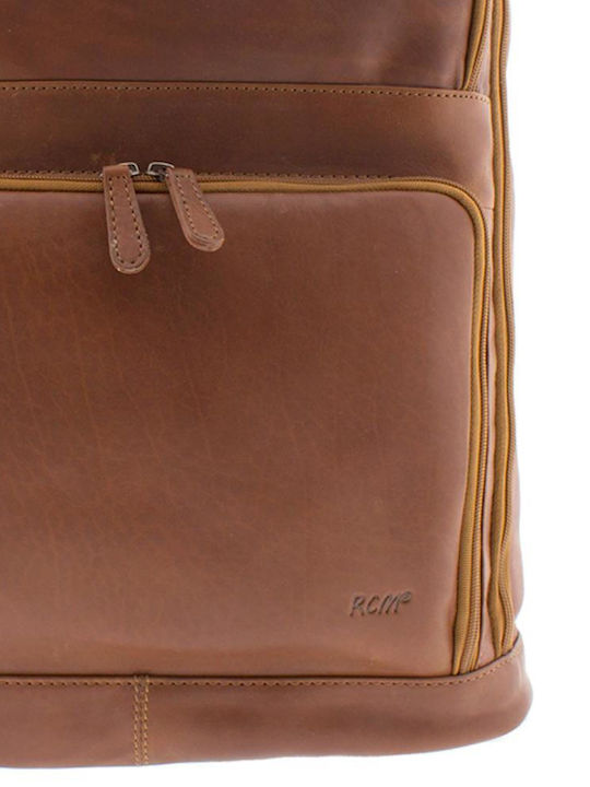 Rucsac Profesional Din Piele Rcm H43 Tabac maro