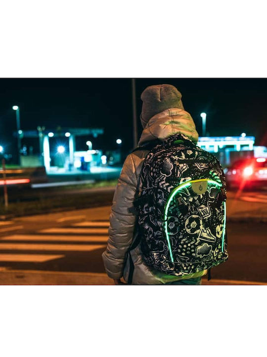 Led Wheelbee Nacht Sicht Cool Rucksack