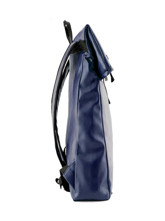 Pera Backpack Waterproof Backpack Shoulder Bag Colour Dark Blue Pera Vegan Backpack Navy Blue