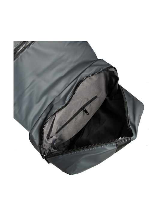 Backpack Waterproof Metallic Clasp Gray