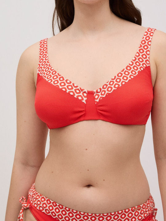 Bikini Σουτιέν C Cup ΚΟΡΑΛΙ