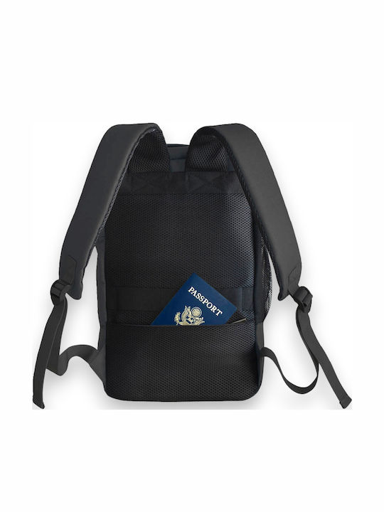 Cabinfly Cf001 Schwarzes Rucksack 40x20x25 20lt