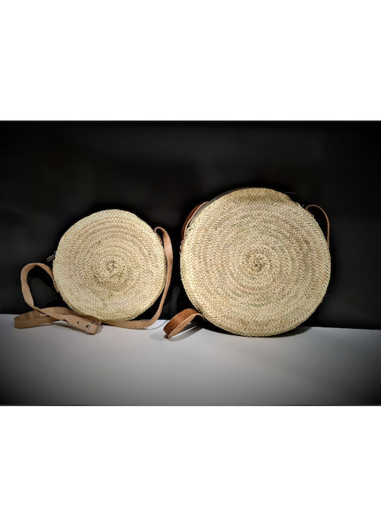 Round Wicker Beach Bag 26x26cm Round Wicker Beach Bag 26x26cm