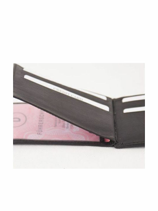Kouros Leder Herrenbrieftasche Groß-4601 Braune