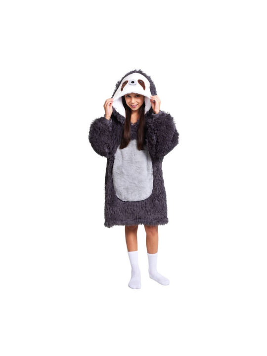 Noxxiez Κουβέρτα Fleece Γκρι 60εκ.