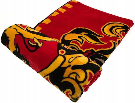 Zmart Imports Harry Potter Burgundy Fleece Blanket 120x150cm