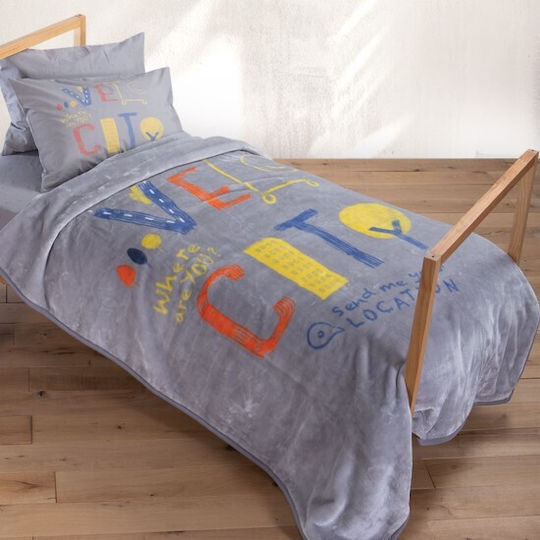 Nef-Nef Homeware Pătură Catifea Velocity Velocity 160x220cm