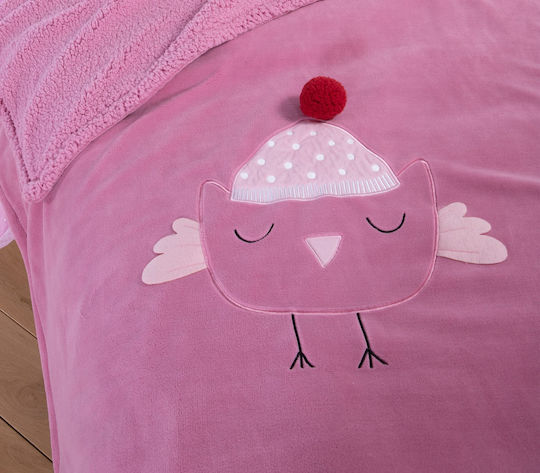 Nef-Nef Homeware Blanket Tweet so SweetLovely Sweet Lovely 130x180cm