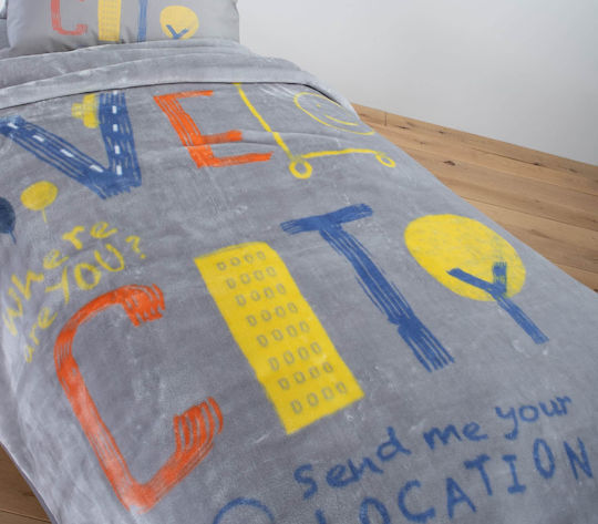 Nef-Nef Homeware Pătură Catifea Velocity Velocity 160x220cm