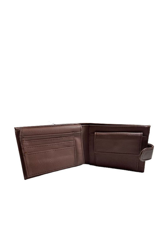 Herrenbrieftasche Mit Schiebemechanismus Braune