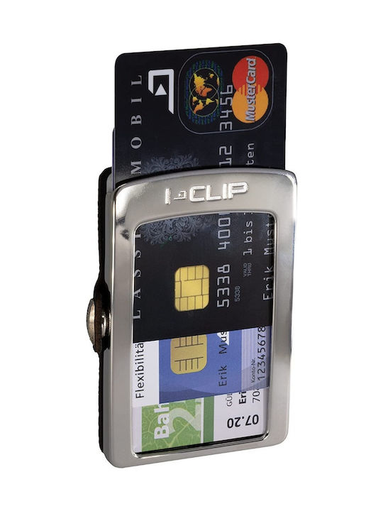 I-clip Heritage Edelstahl Poliert Radio Impact Apple Airtag Blau