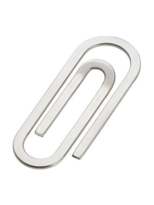 Stählerne Geldklammer Silber Mattes Design Verbindung