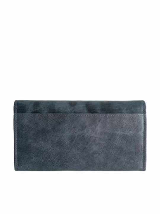 Kouros Leder Damenbrieftasche Damenbrieftasche qc 1055 Graue