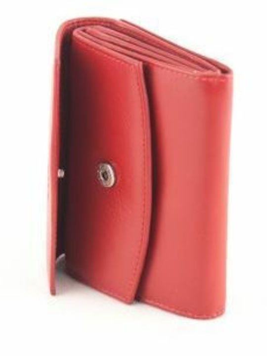Kouros Damenbrieftasche Leder Damen-7052-Rote