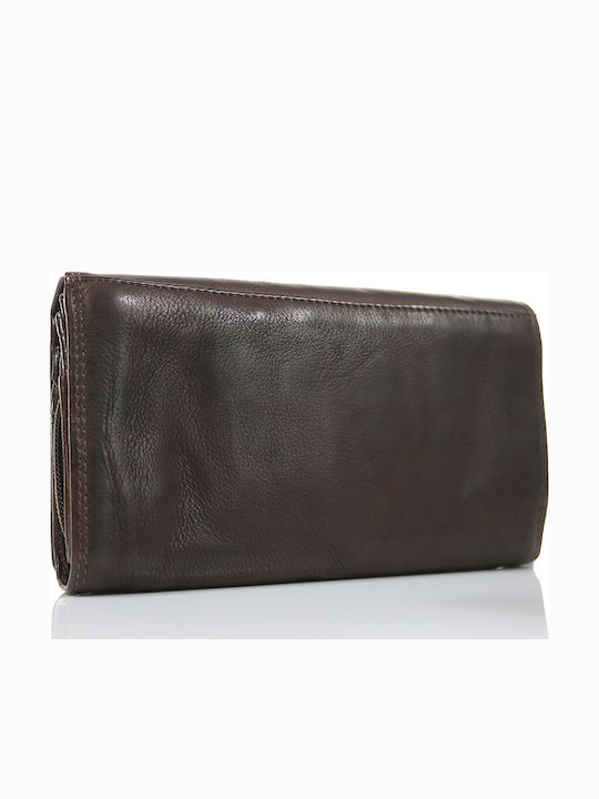 Trip Camel Πορτοφόλι Γνήσιο Vintage Μαλακό Δέρμα 515 D.brown