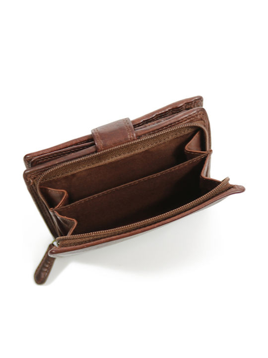 Trip Camel Wallet Genuine Vintage Soft Leather 535 Dark Brown