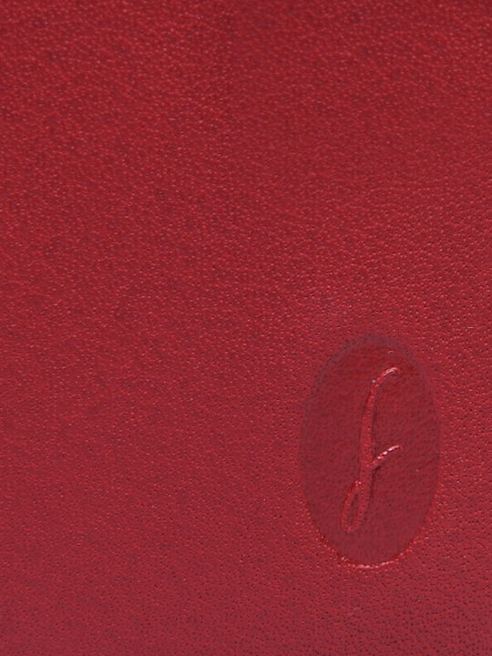 Leather Red Wallet RFID Protection Francinel Vfx58ll 23739-06