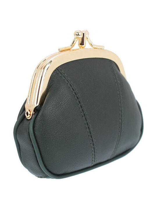 Women's Wallet Pouch Annie Leather Genuine Leather Green Por.104.02.084 322