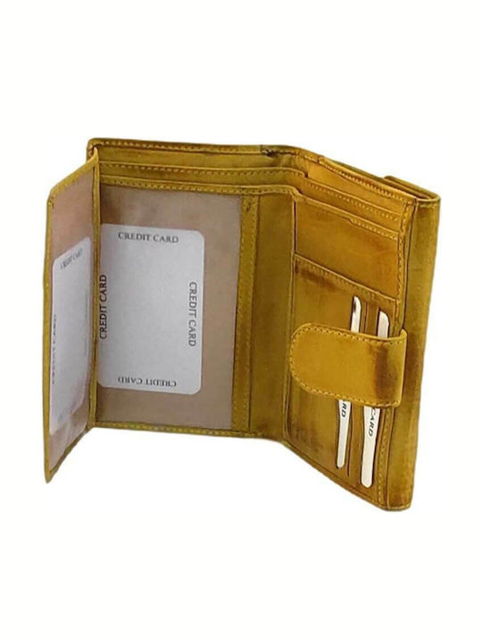 Women's Wallet Genuine Leather Excellent Quality Yellow