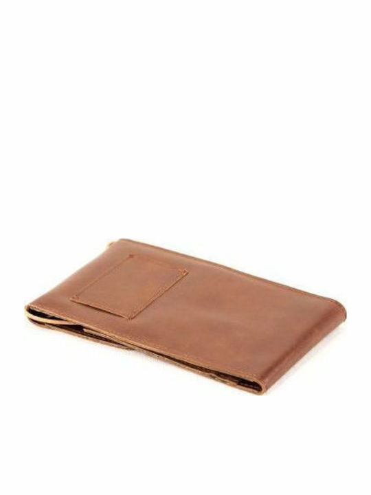 Kouros Leather Shoulder Bag 8606 Brown
