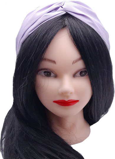 Lilac Fabric Headband Turban of Excellent Quality