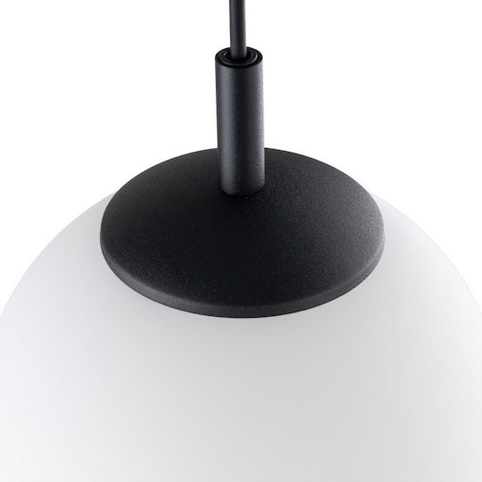 TK Lighting Κρεμαστό Φωτιστικό Γκρι με Ντουί E27