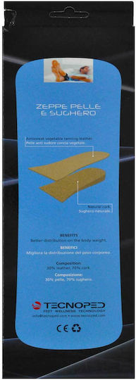 Heel Lifts Cork Tecnoped 30mm Tt23