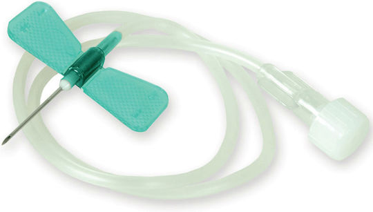 Romed Πεταλούδες Ενδοφλέβιες Scalp Vein Πράσινο G21 3/4" 19mm 1 Τεμάχιο Sv-21g