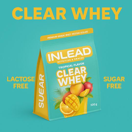 Clear Organic Protein Whey with Flavor Tropical 500gr