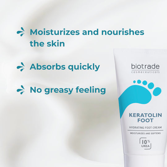 Biotrade Keratolin Хидратиращ Крем За Крака С 10% Уреа 50мл