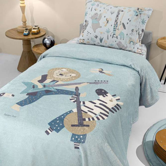Saint Clair Blanket Ultrasoft Jazz Raf Blue 160x220cm