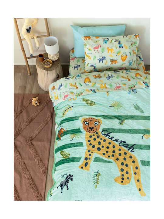 Palamaiki Κουβέρτα Fleece Πολύχρωμη 220x160εκ.