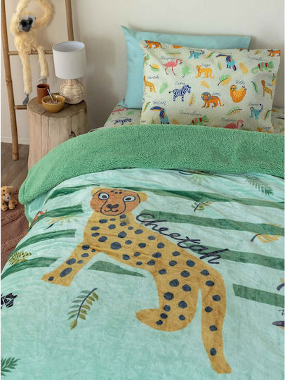 Palamaiki Κουβέρτα Fleece Πολύχρωμη 220x160εκ.